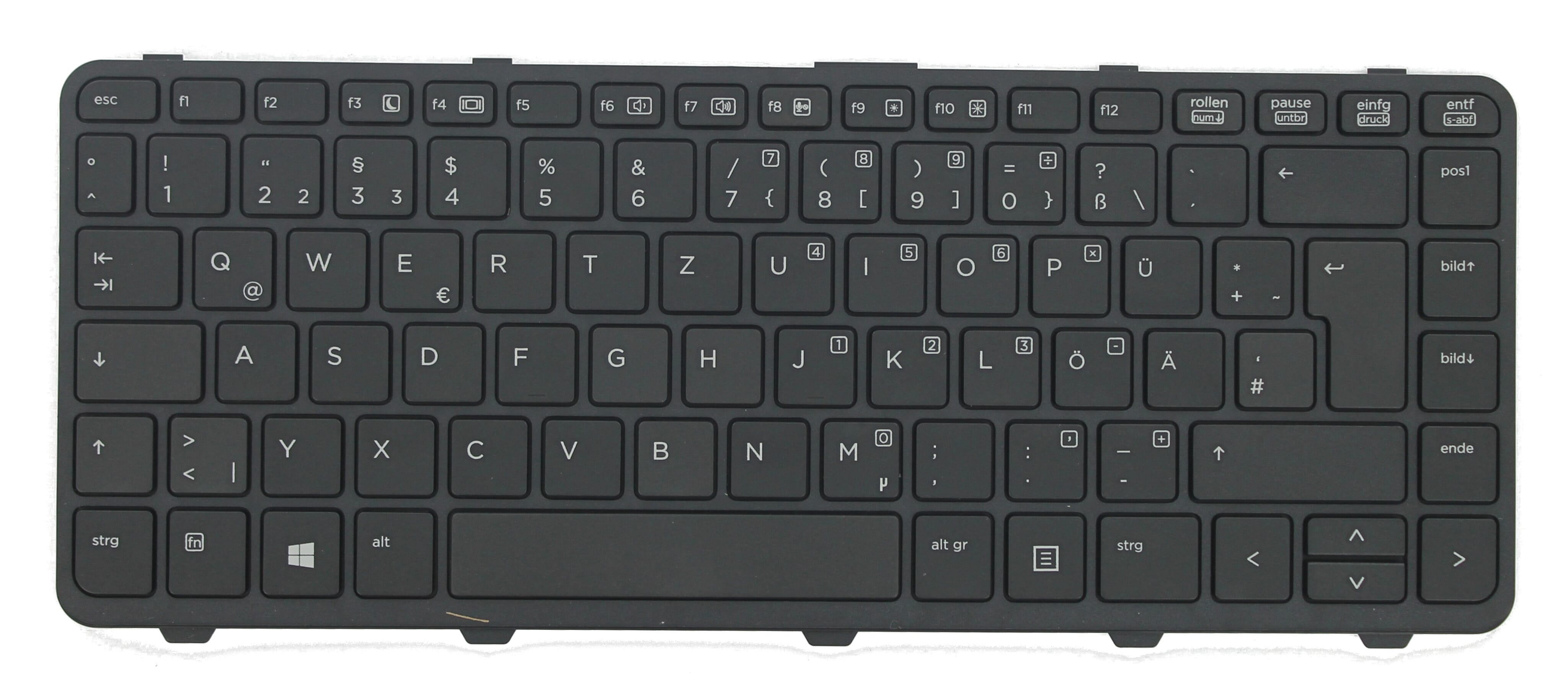 HP Laptop Tastatur Qwertz DE