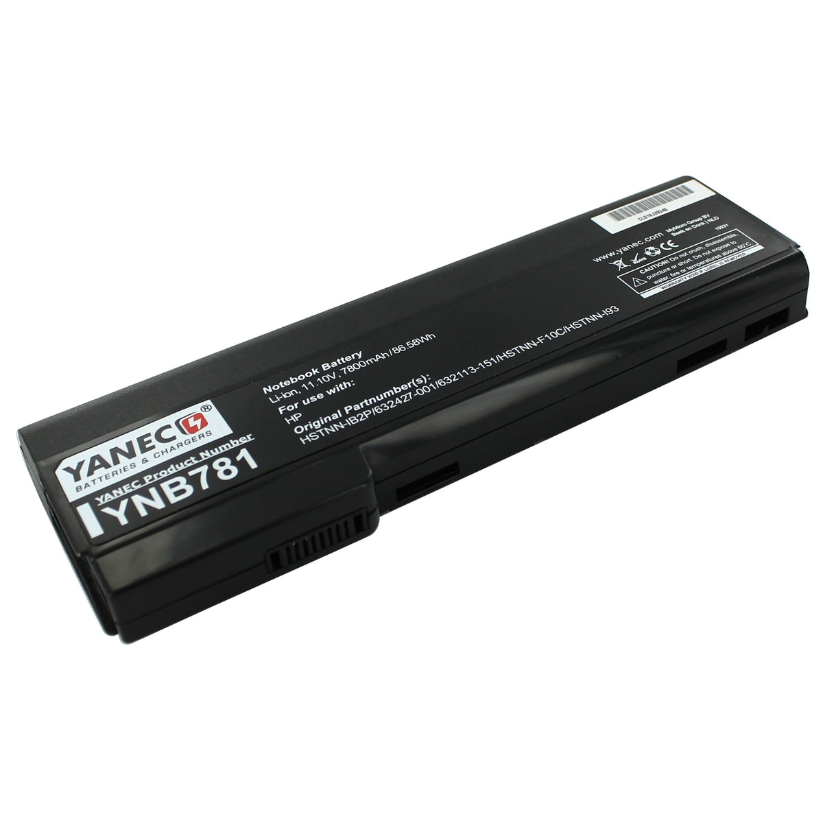 Yanec Laptop Hochleistungsakku 7800mAh
