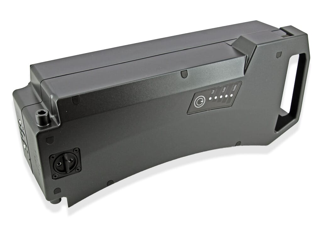 BMZ E-Bike Akku Shimano E6100 Seat Tube 36V 13.8Ah 468 Wh