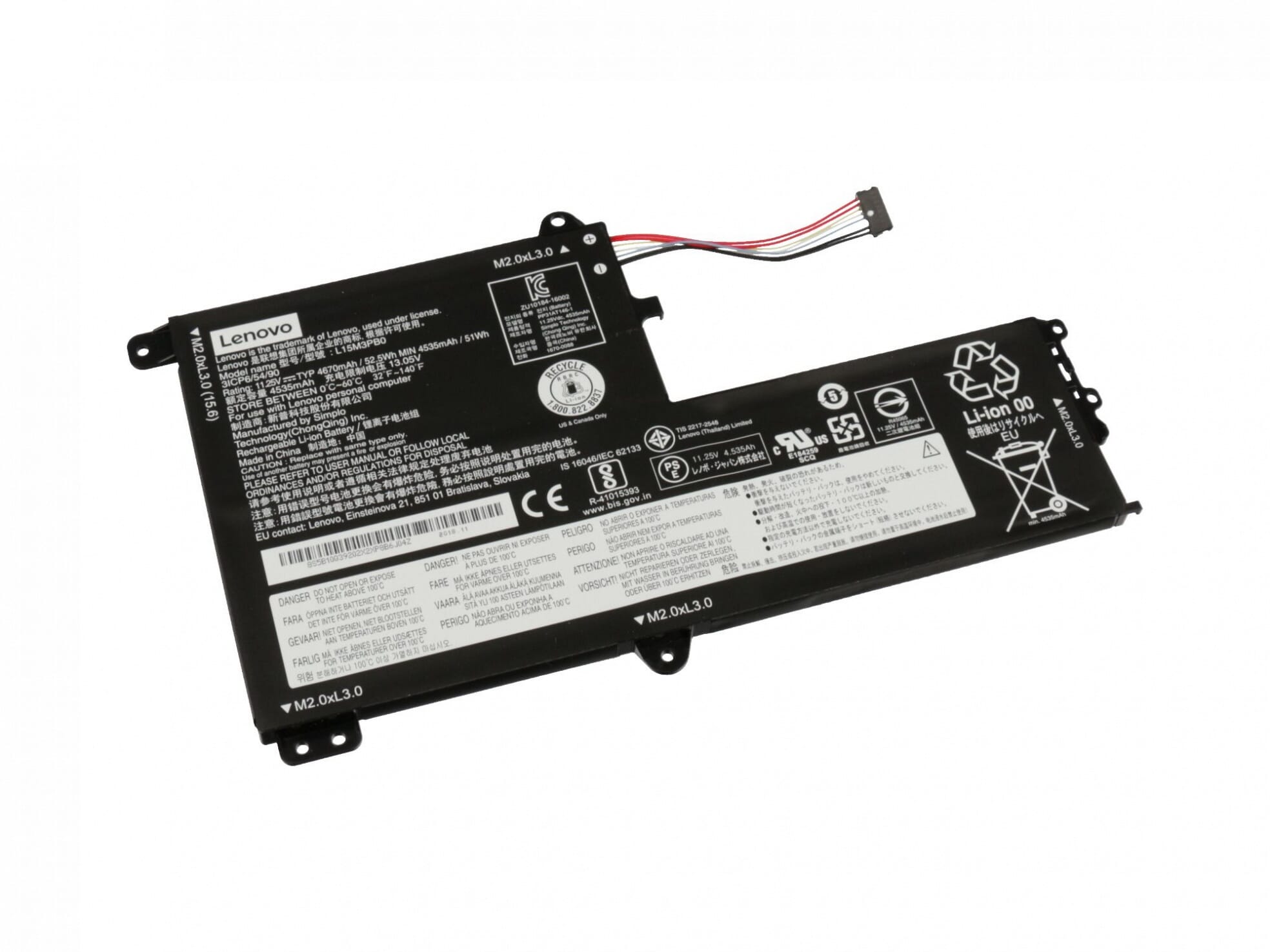 Lenovo Laptop Akku 4610 mAh