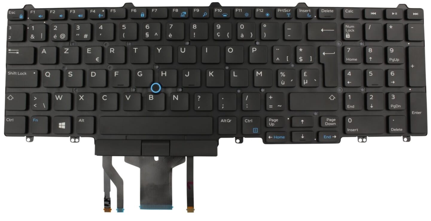 Dell Laptop-Tastatur AZERTY BE