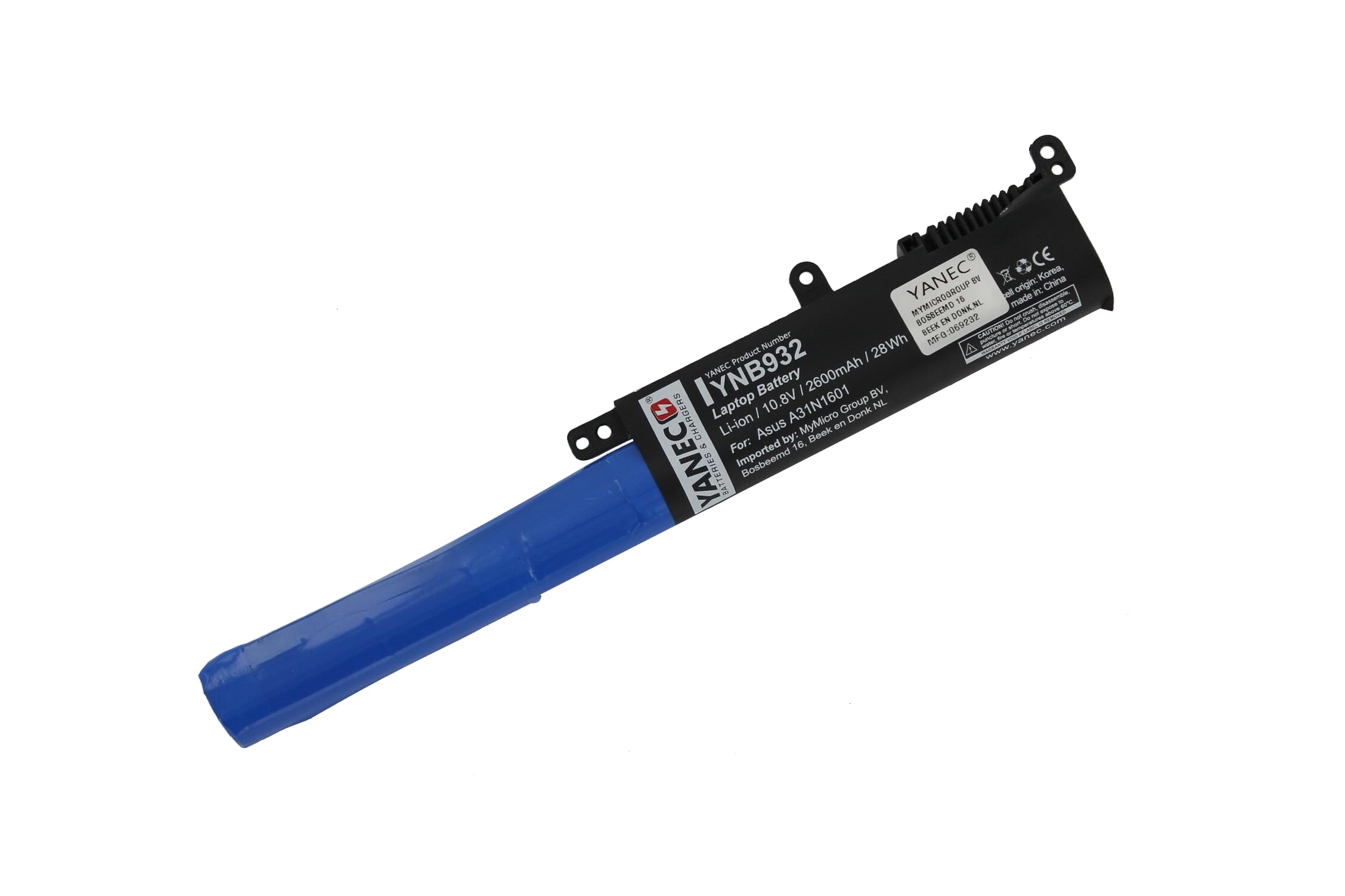 Yanec Laptop Akku 2600 mAh