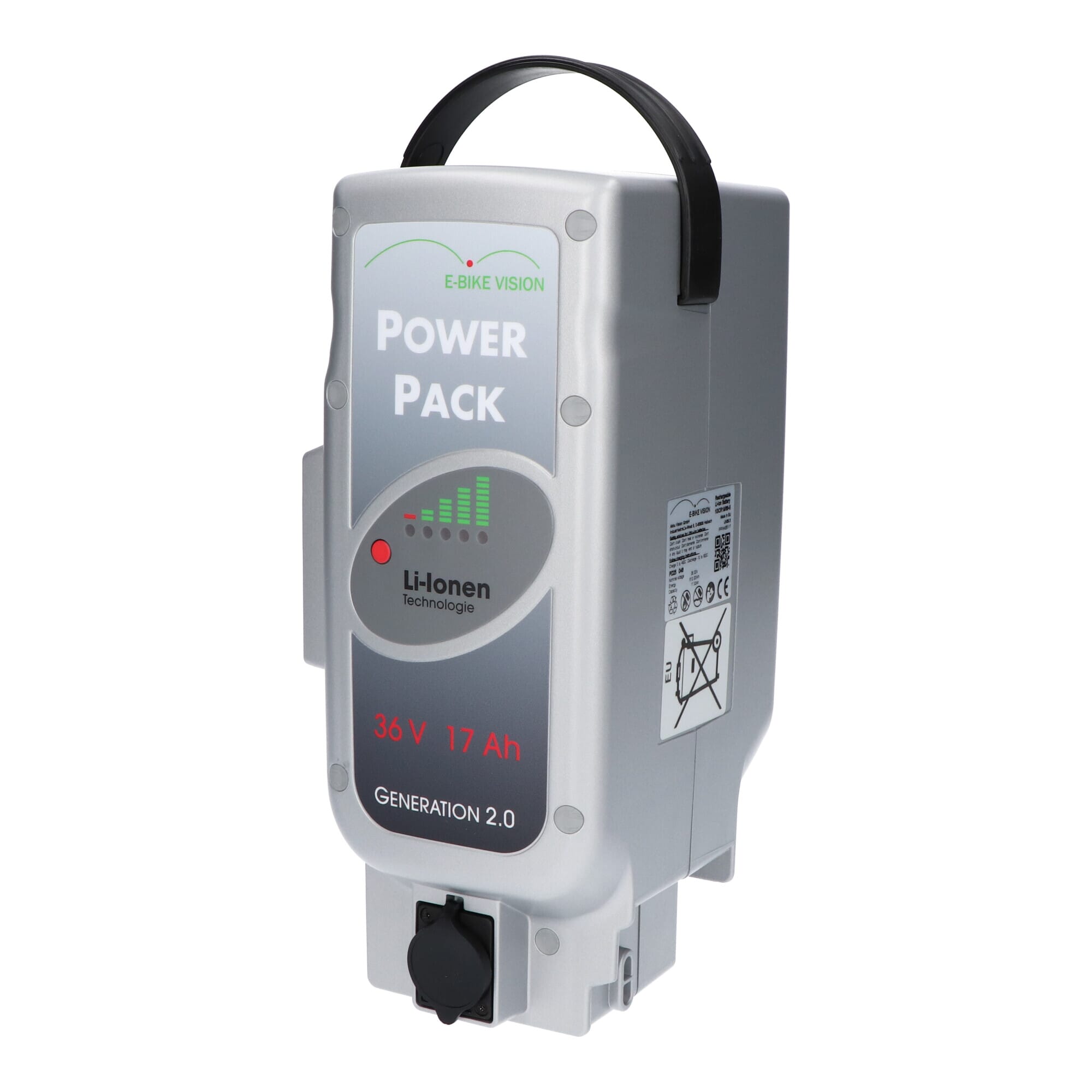 Panasonic Fahrradakku 36V Deluxe 17Ah E-Bike Vision