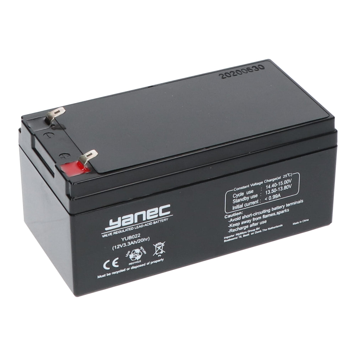 Yanec Bleiakku 12V 3.3Ah