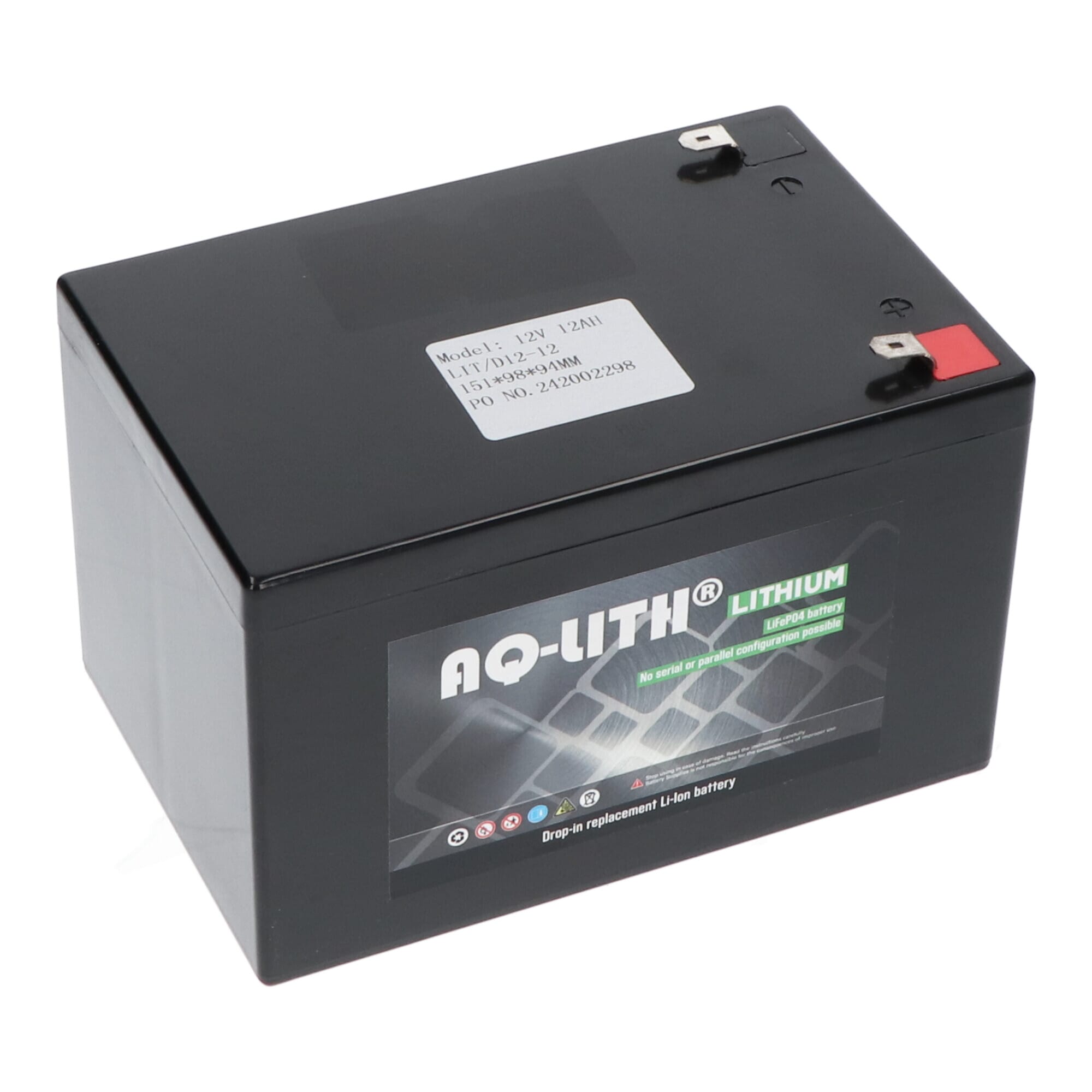 AQ-Lith LIFEPO4 Akku 12V 12Ah