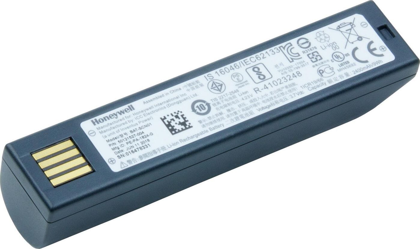 Honeywell Barcode-Scanner-Akku Li-Ion 3.7V 2400mAh