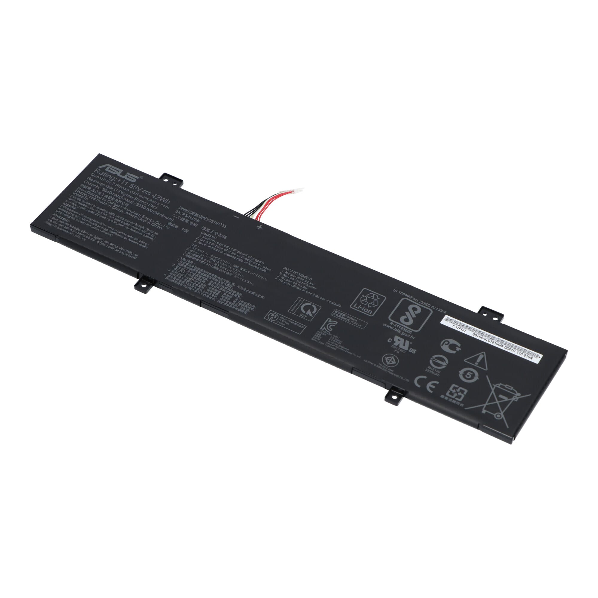 Asus Laptop Akku 3550 mAh