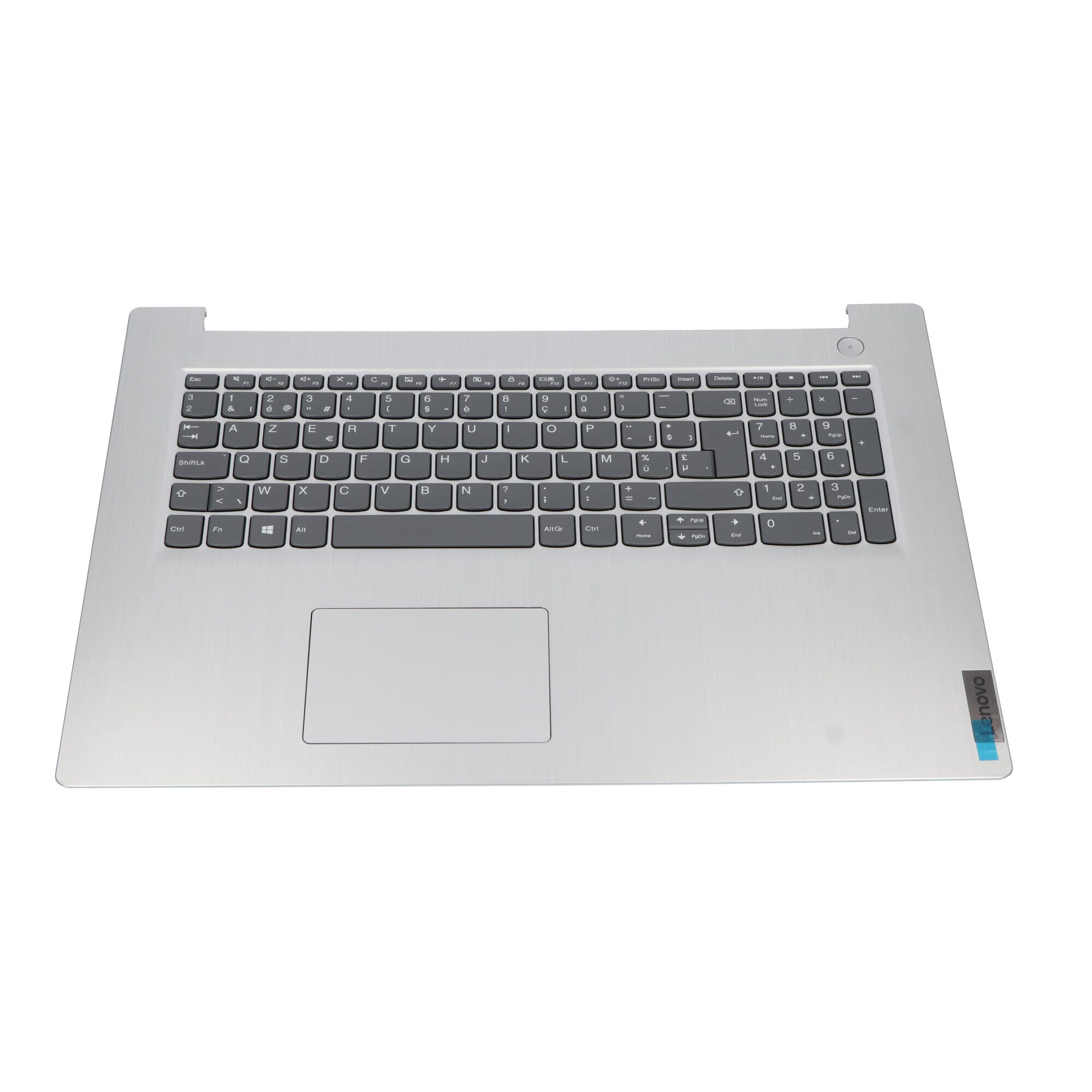 Lenovo Laptop Tastatur Azerty BE + Top Cover - Grau