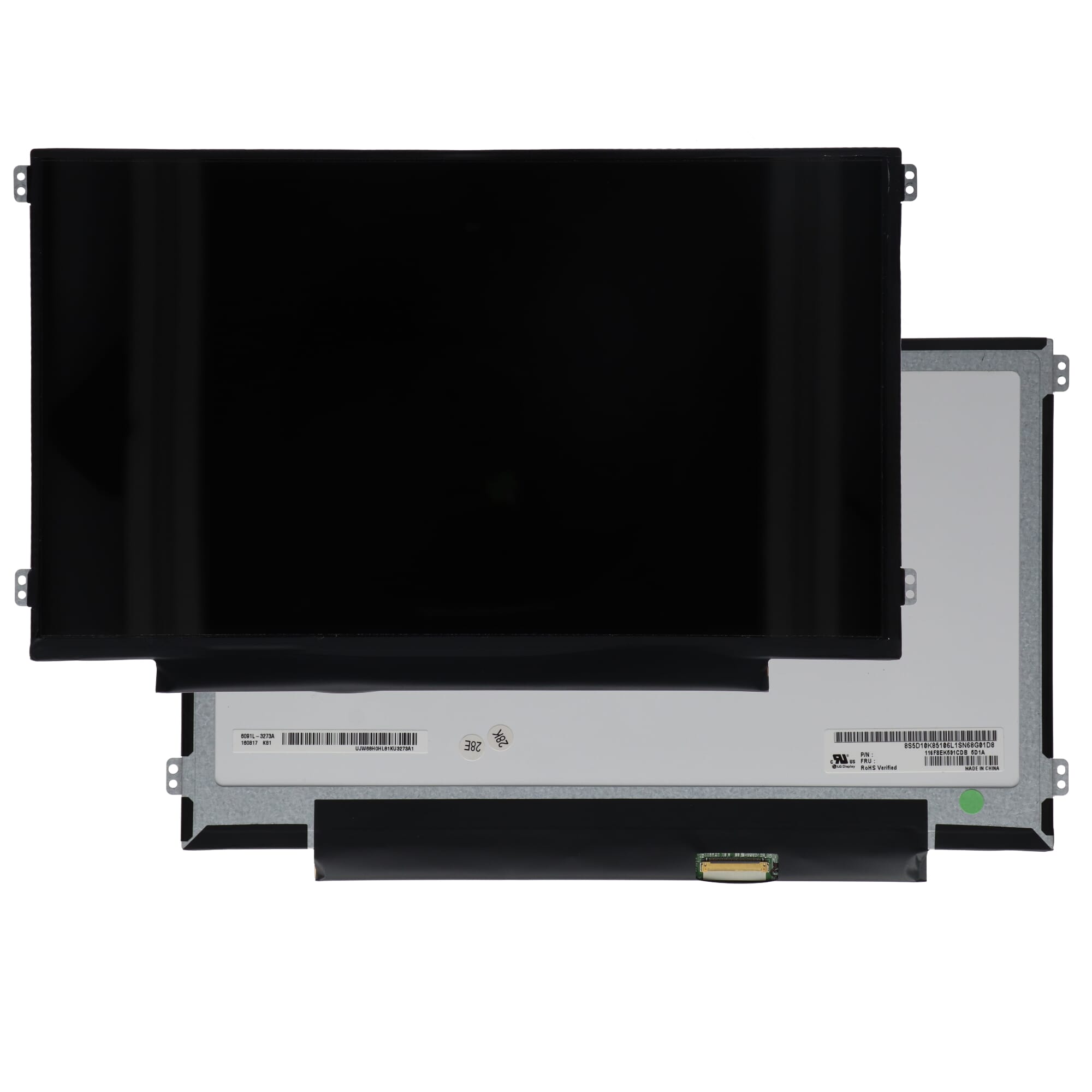 11,6 Zoll LCD-Bildschirm 1366x768 Glanz 40Pin eDP 20mm, Touch