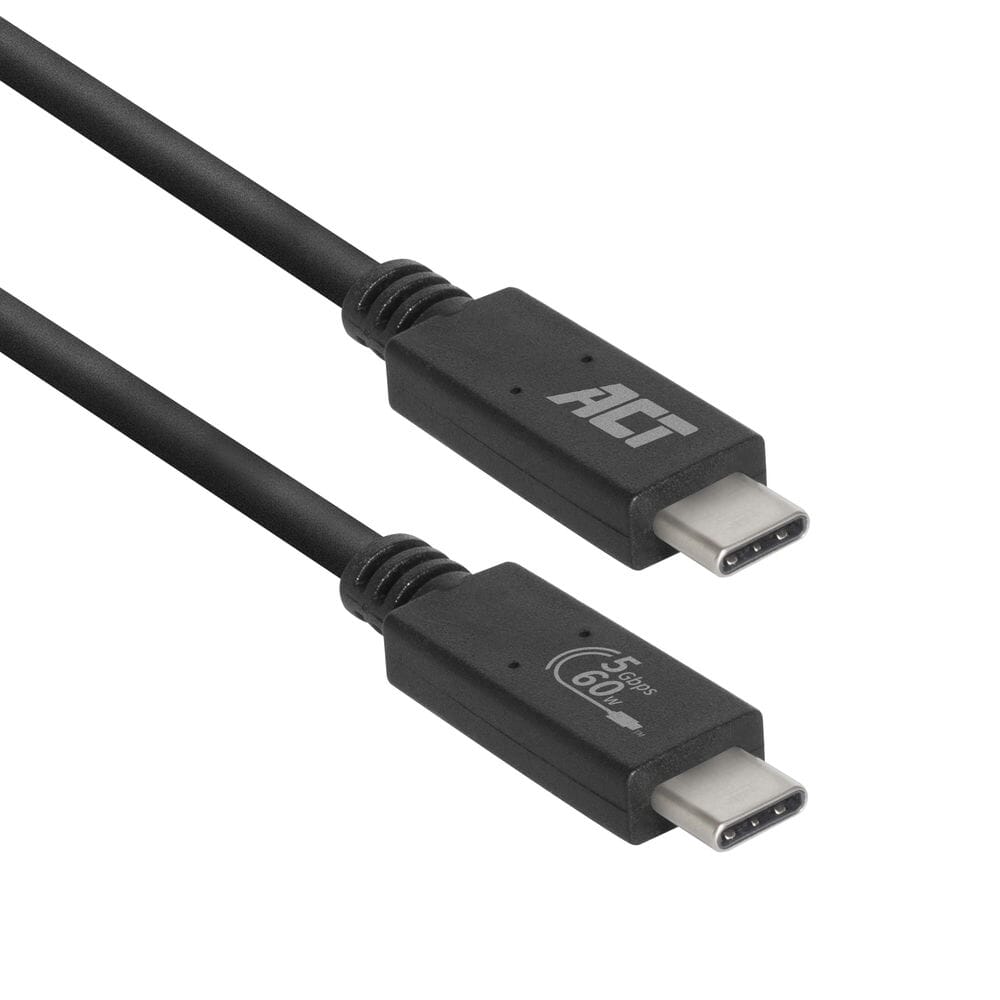 ACT USB 3.2 Gen1 Anschlusskabel C Stecker - C Stecker 1 m