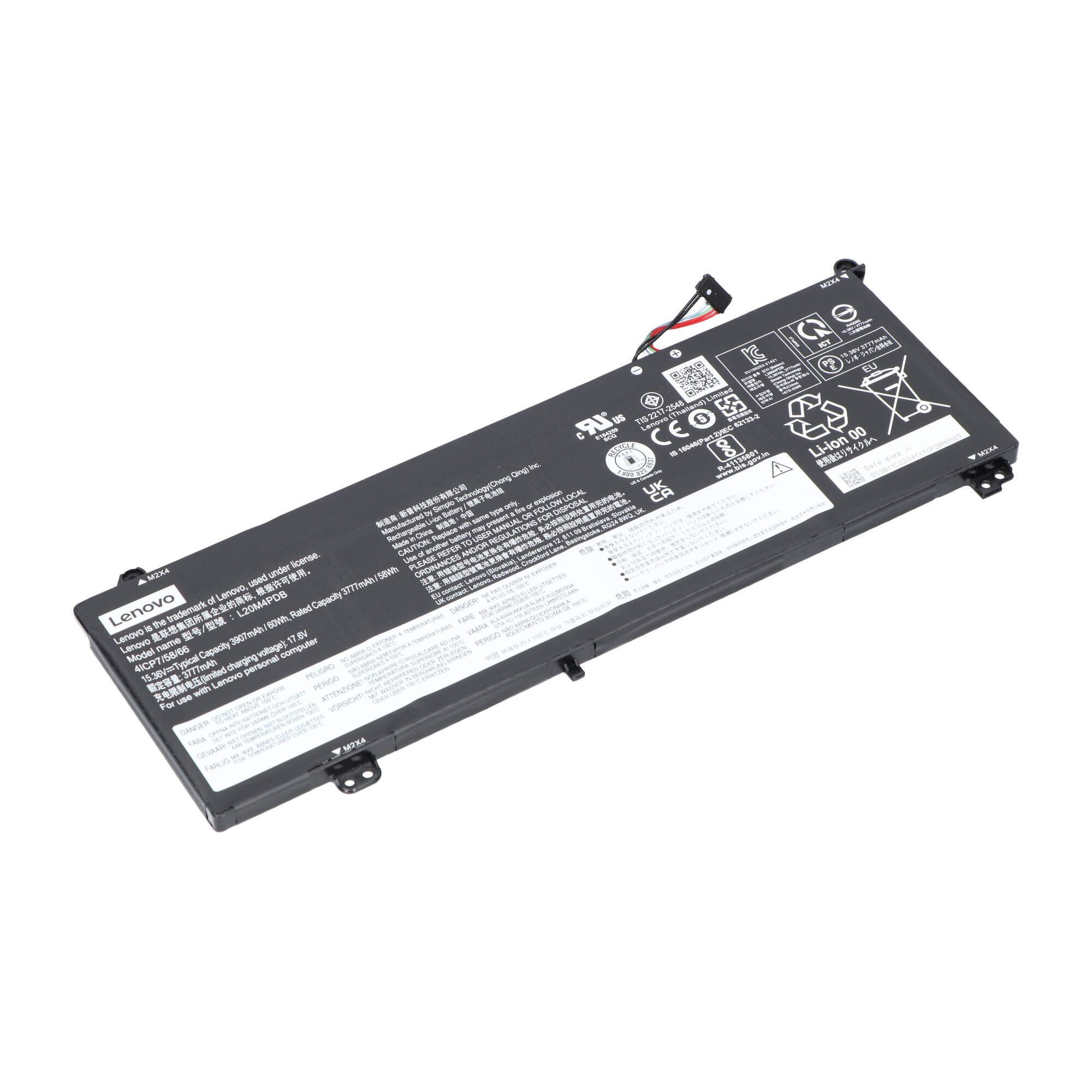 Lenovo Laptop Akku 3770 mAh