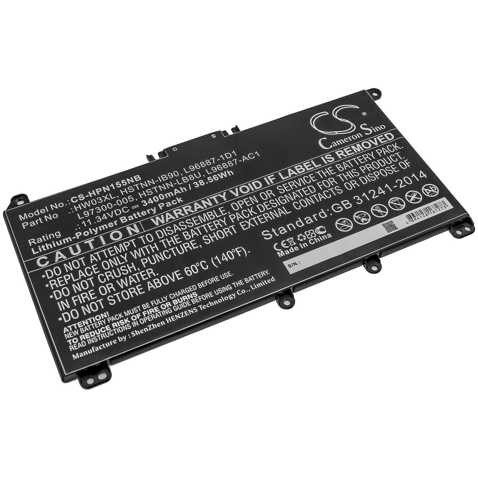 Laptop Akku 3400mAh