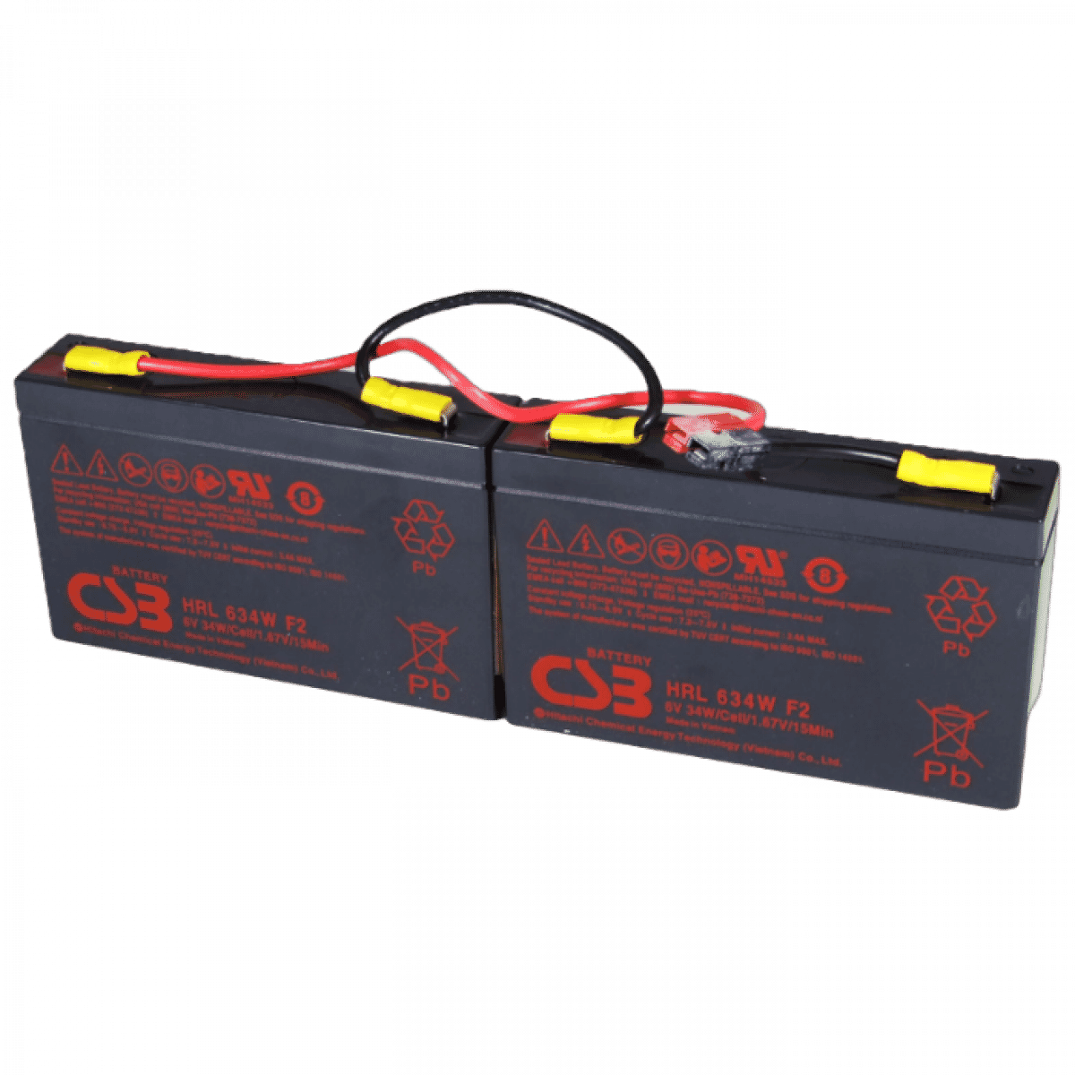 CSB USV Batterie-Wechselkit RBC18 (inkl. Kabel)