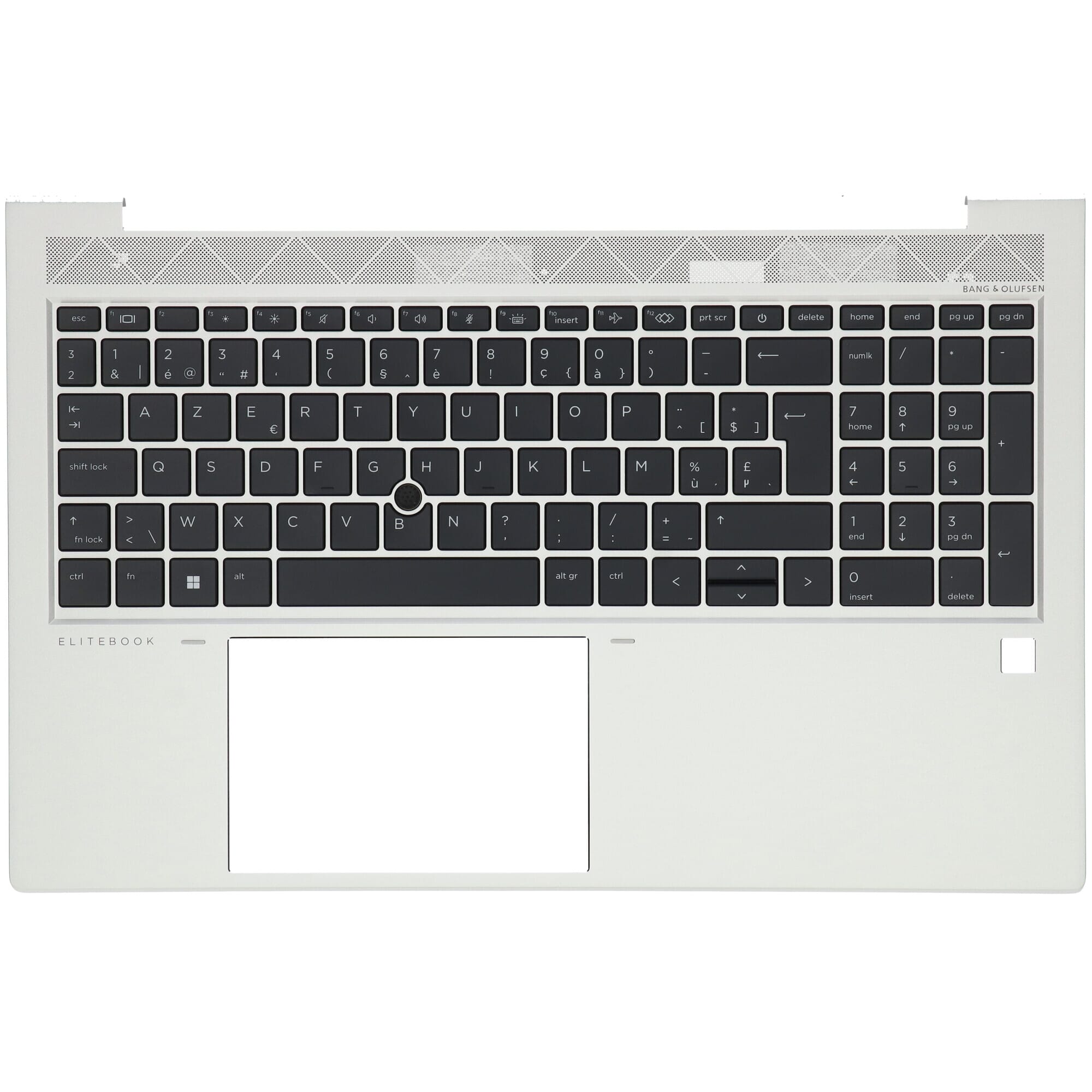 HP Laptop-Tastatur Azerty BE + obere Abdeckung, hintergrundbeleuchtet