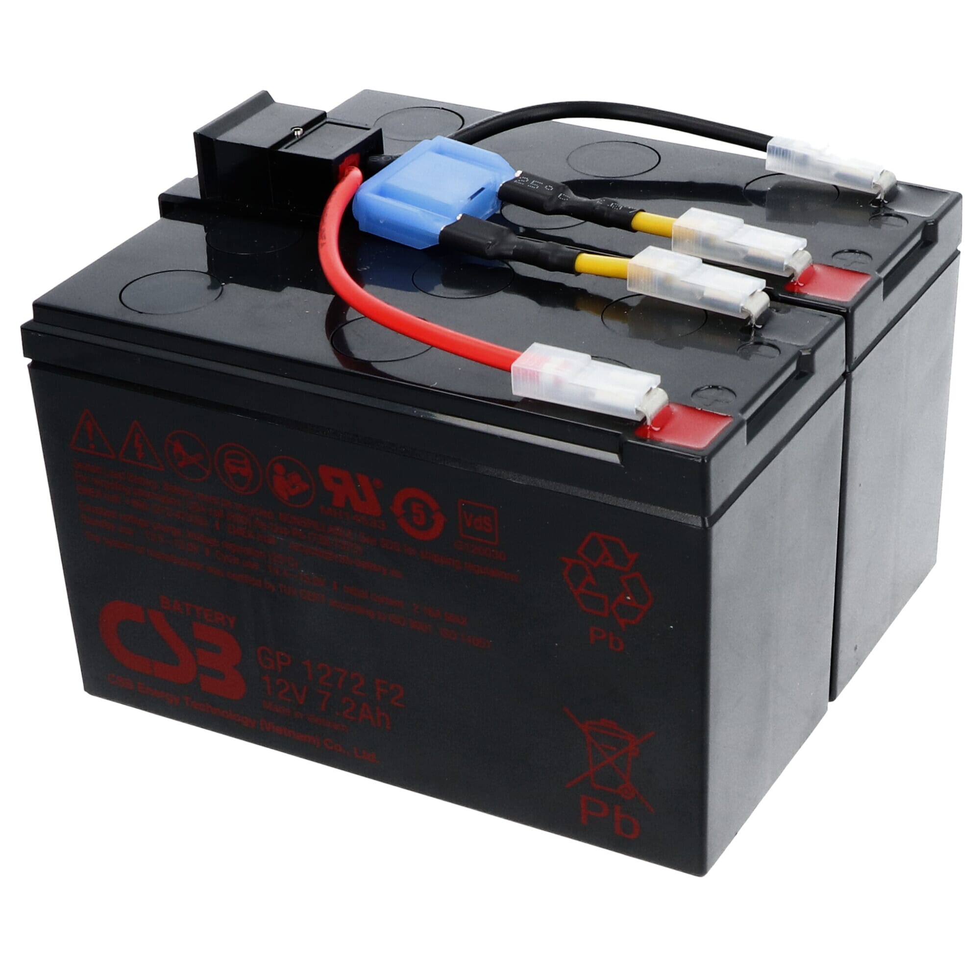 CSB USV Batteriewechsel-Kit RBC48 (inkl. Kabel)