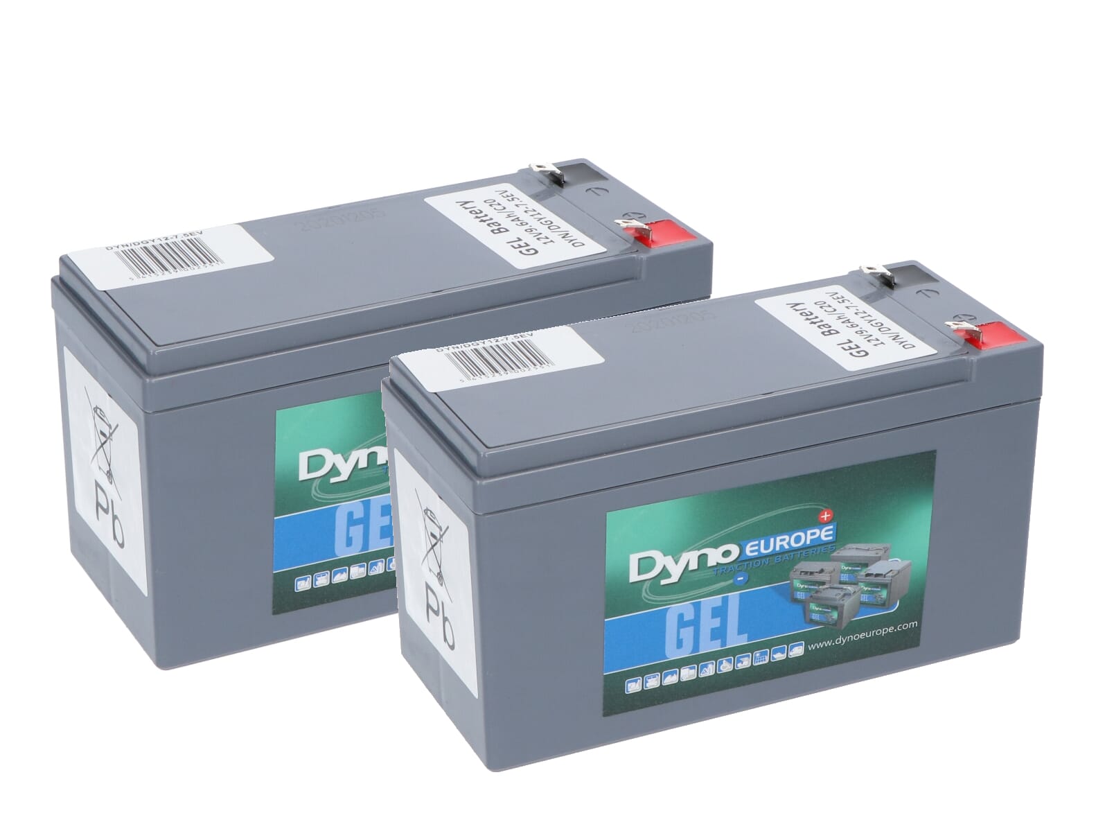 Dyno Gel Akku 12V 7.5Ah Ersatzset (Excl. Kabel)