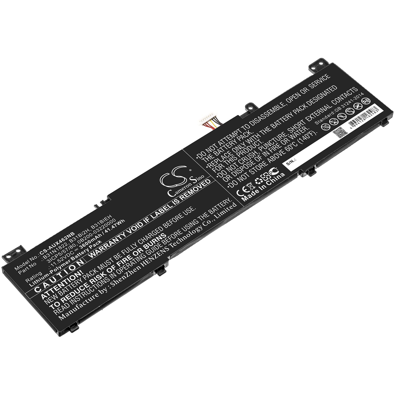 Laptop Akku 3600mAh