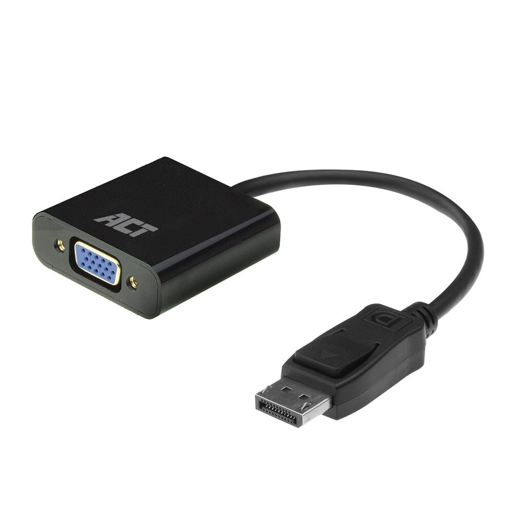 ACT DisplayPort-auf-VGA-Buchse, Zip-Tasche