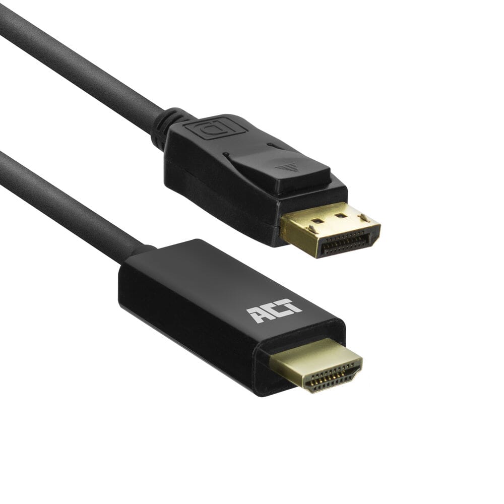 ACT DisplayPort-Stecker auf HDMI-Stecker, Adapterkabel, 1,8 m