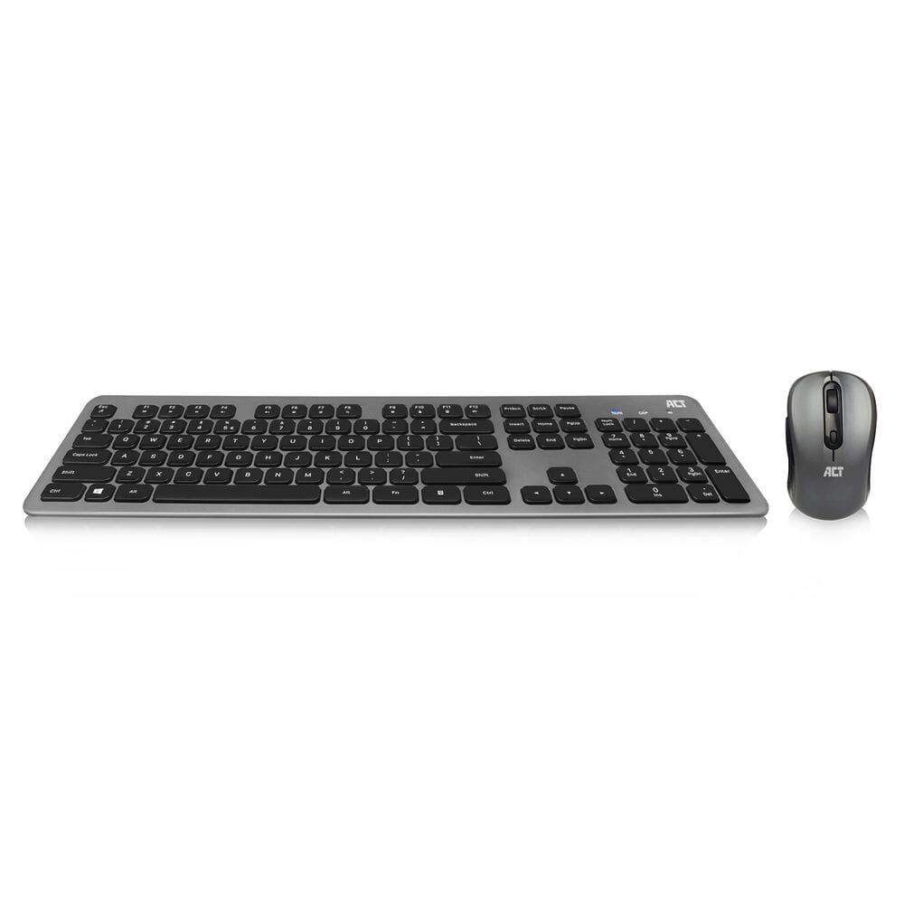 ACT Draadloze set met toetsenbord en muis (Qwerty/US layout)