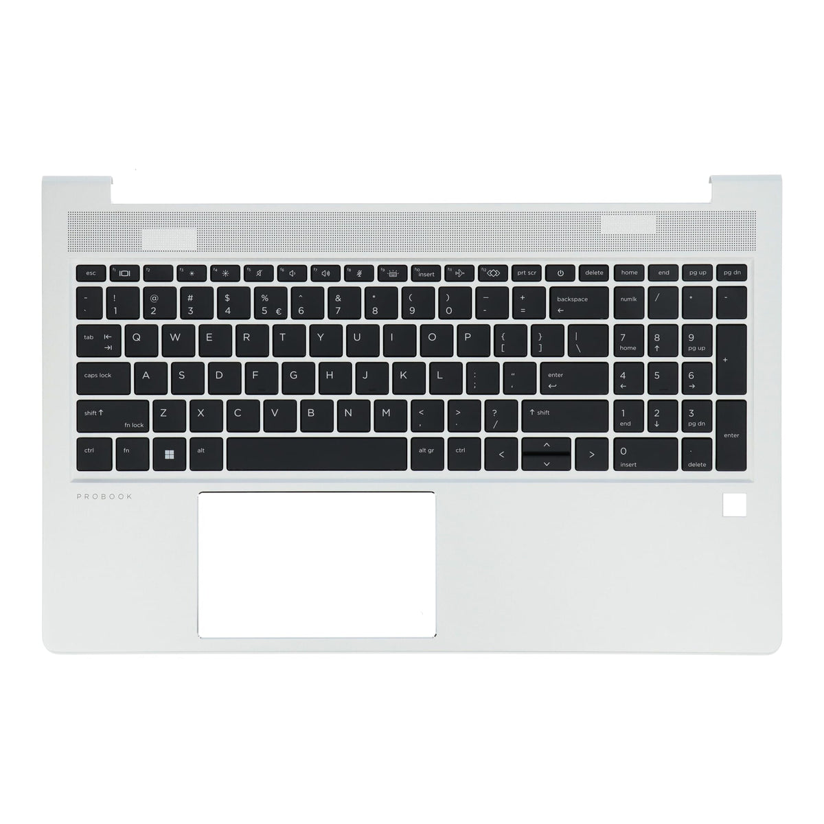HP Laptop Tastatur Qwerty US + obere Abdeckung, Hintergrundbeleuchtung
