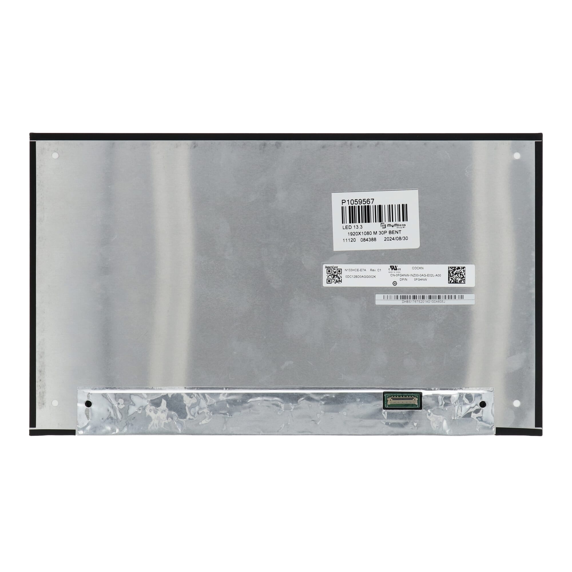 13,3 Zoll LCD-Panel 1920x1080 Matt 30Pin, IPS