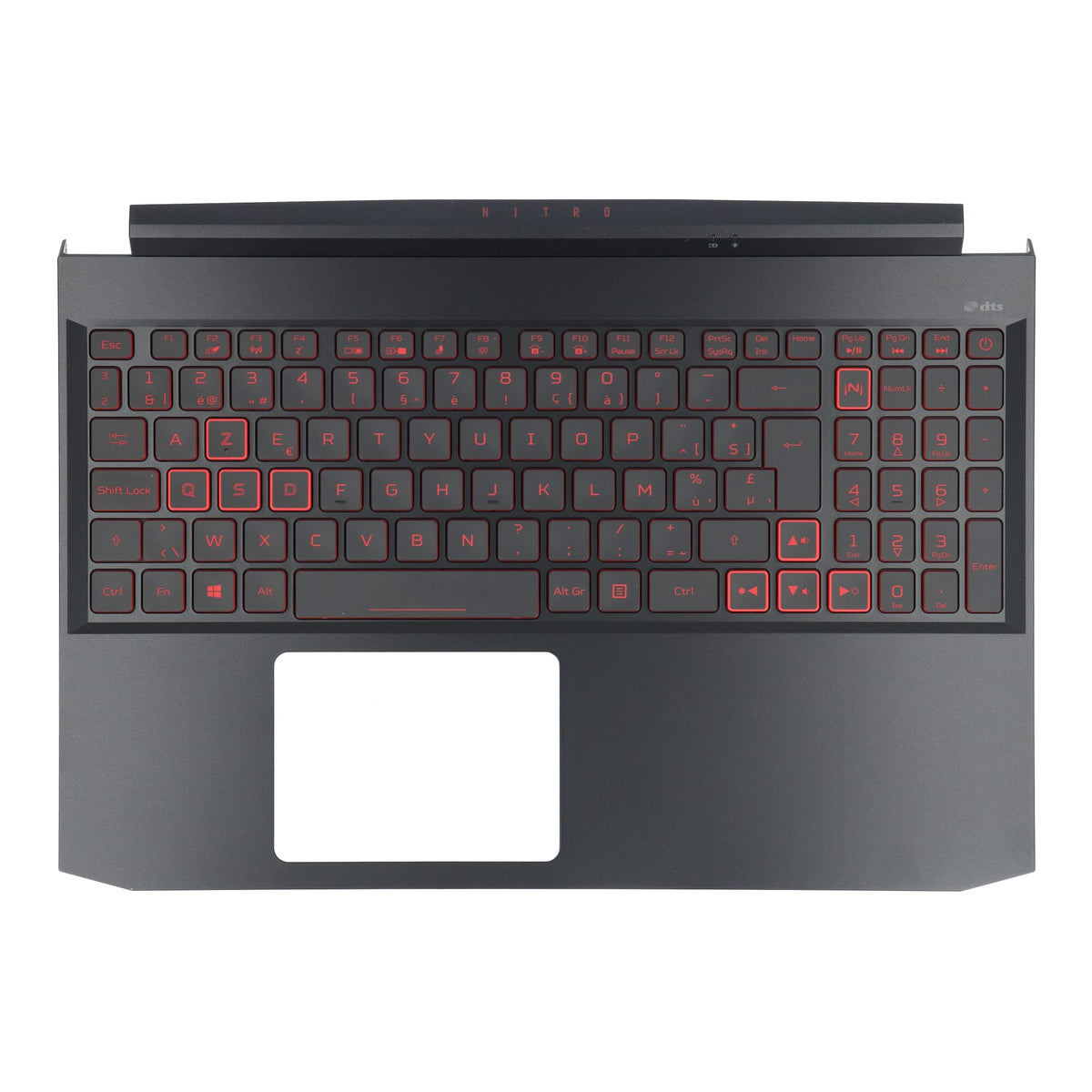Acer Laptop Toetsenbord Azerty BE + Top Cover, BL - Zwart