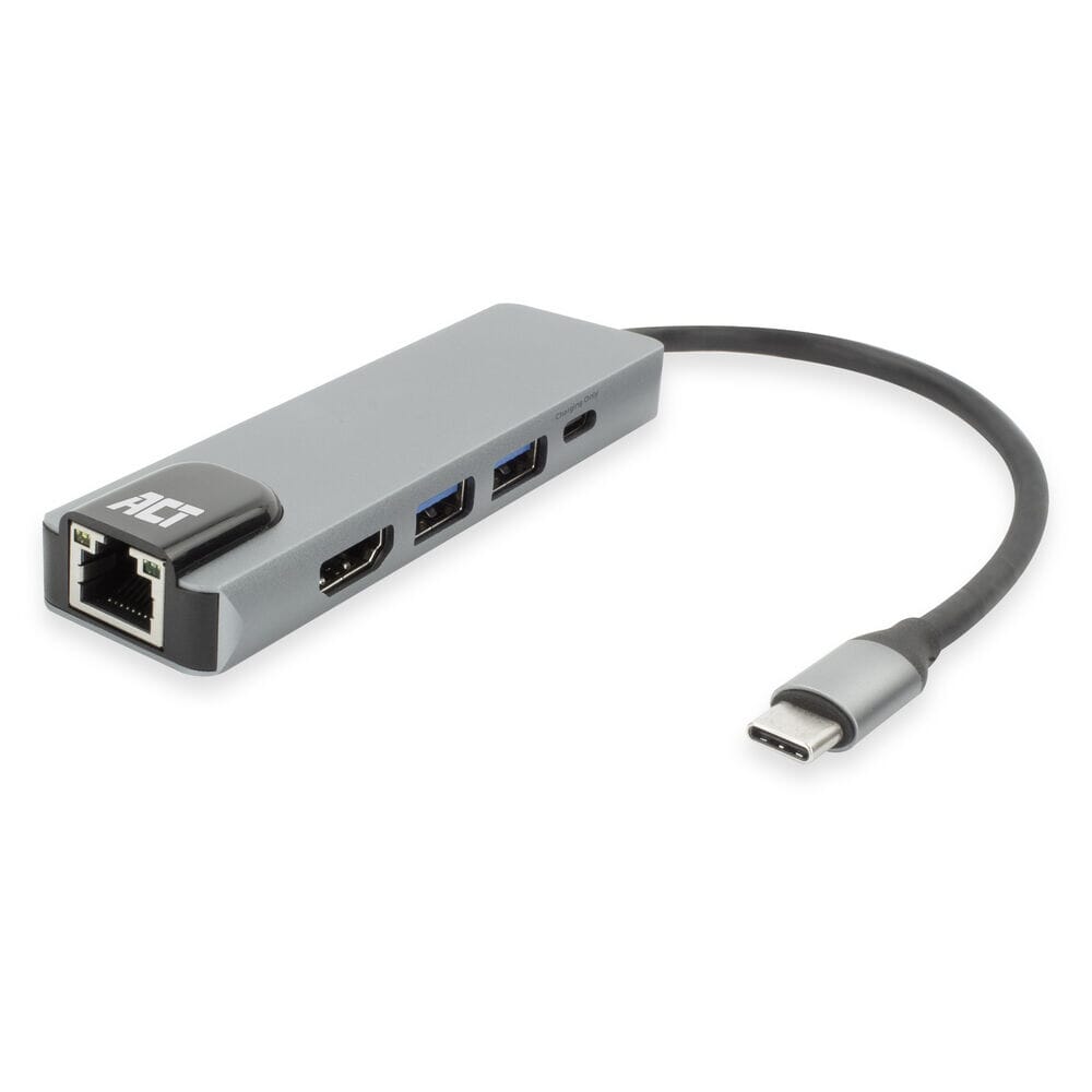 ACT USB-C 4K Dockingstation für HDMI Monitor, Ethernet PD