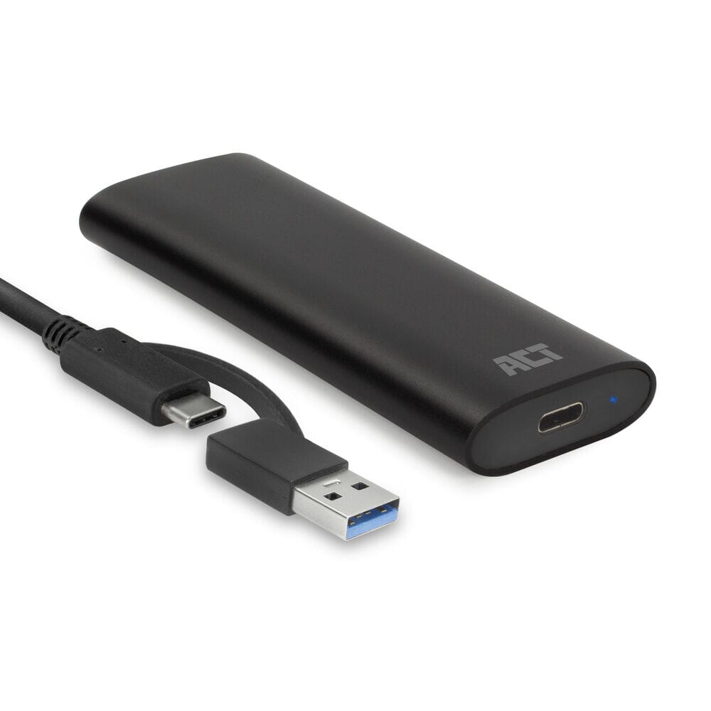 ACT USB-C M.2 NVMe / PCIe SSD Gehäuse, werkzeuglos
