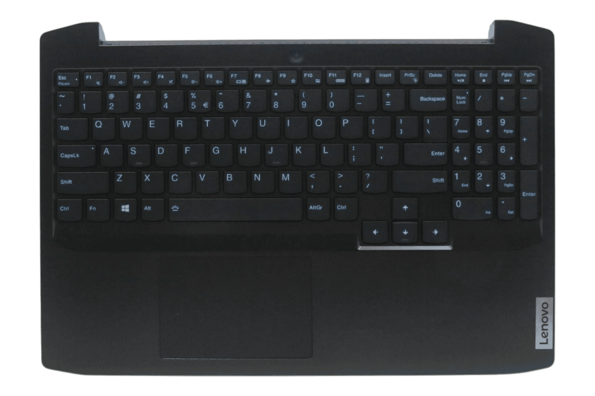 Lenovo Laptop-Tastatur Qwerty US + obere Abdeckung, hintergrundbeleuchtet