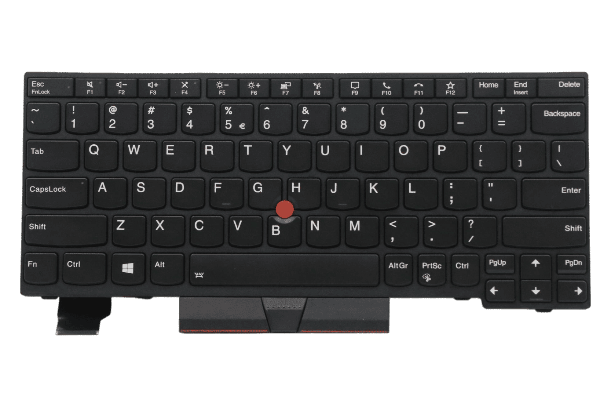 Lenovo Laptop Toetsenbord Qwerty + Backlit