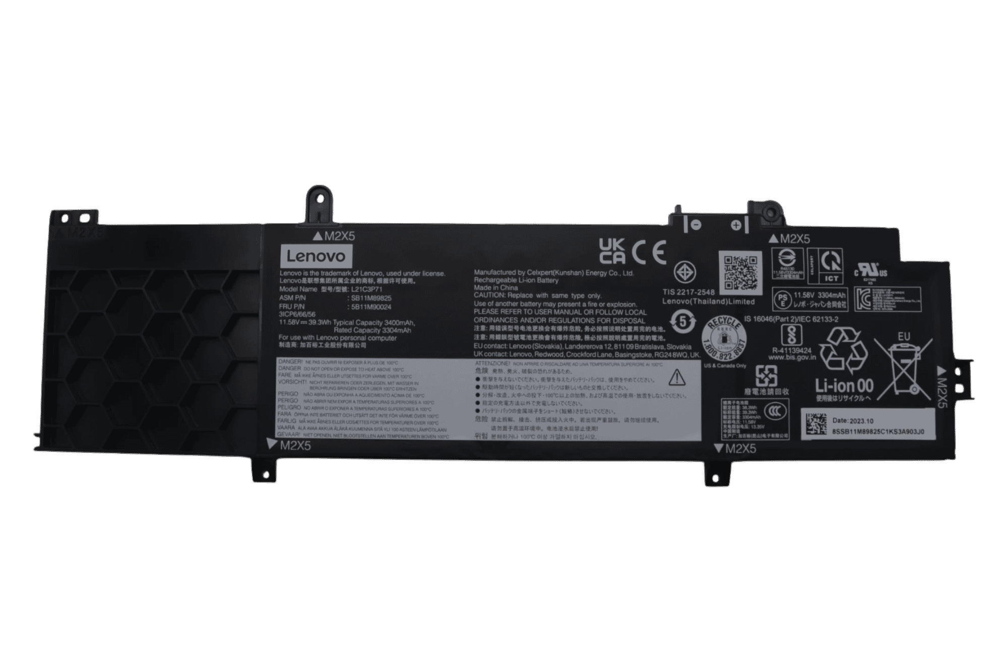 Lenovo Laptop Accu 3400mAh