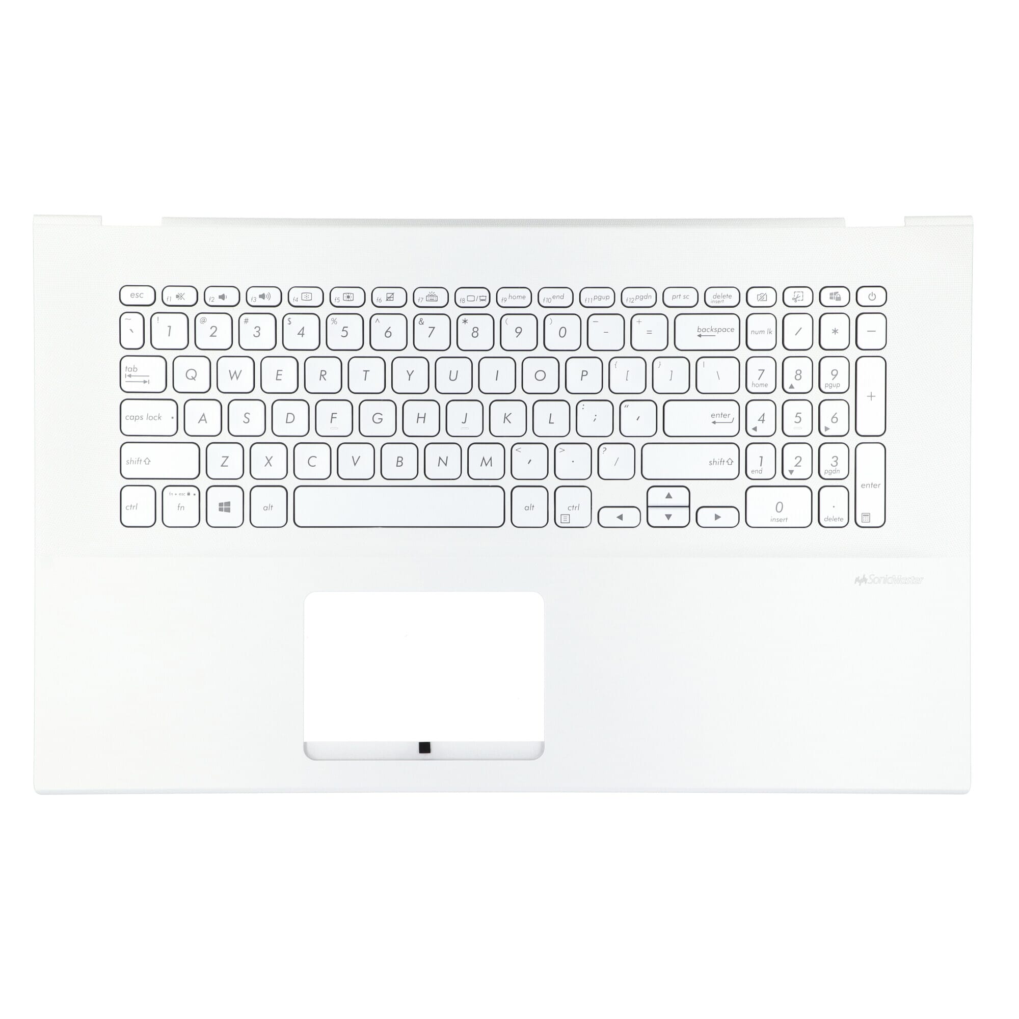 Asus Laptop Tastatur Qwerty US + obere Abdeckung
