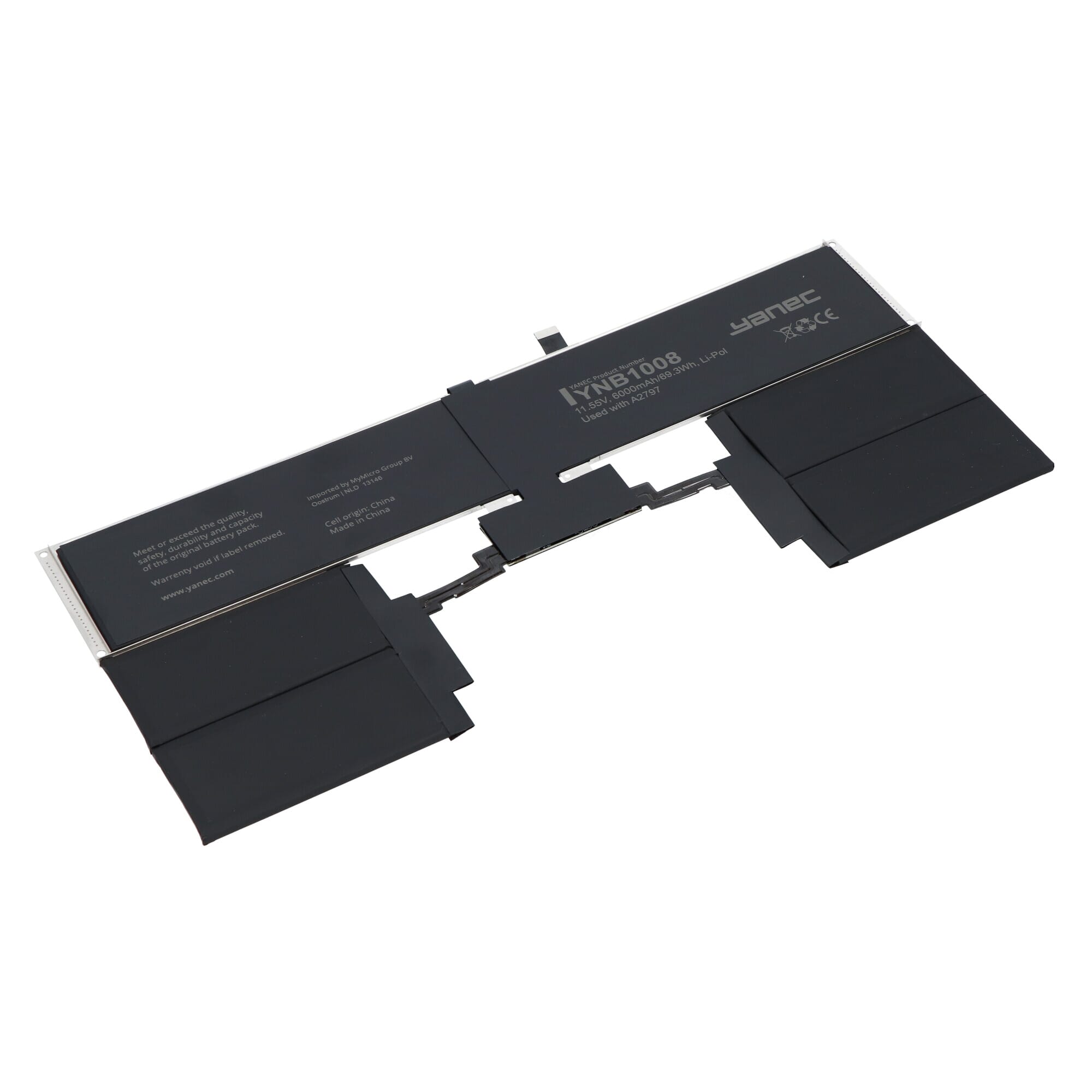 Yanec Macbook Akku 6000mAh