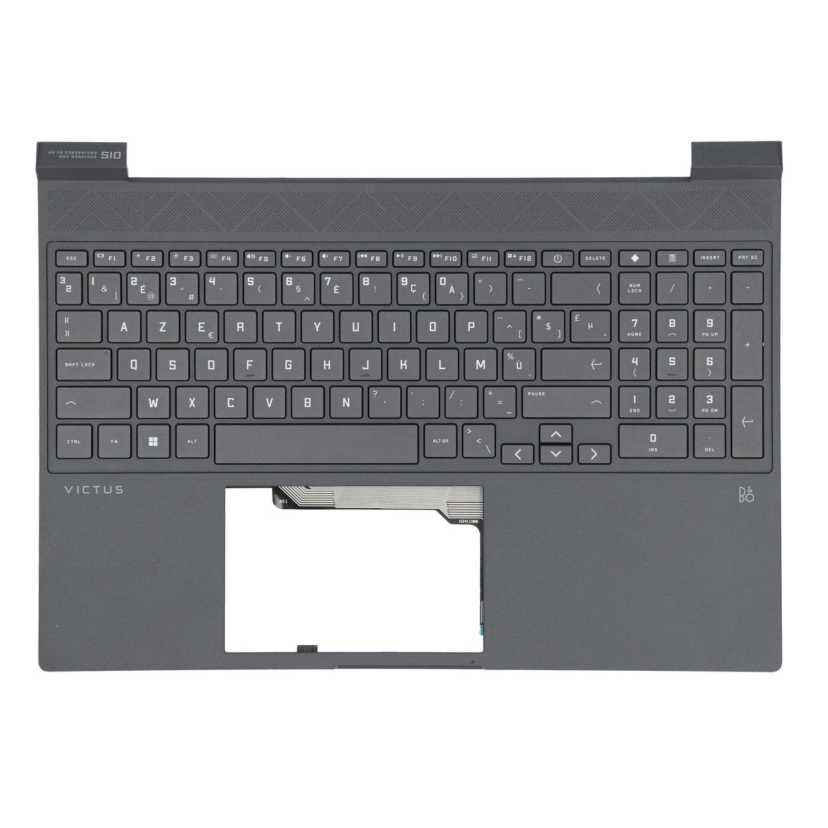 HP Laptop-Tastatur Azerty BE + obere Abdeckung