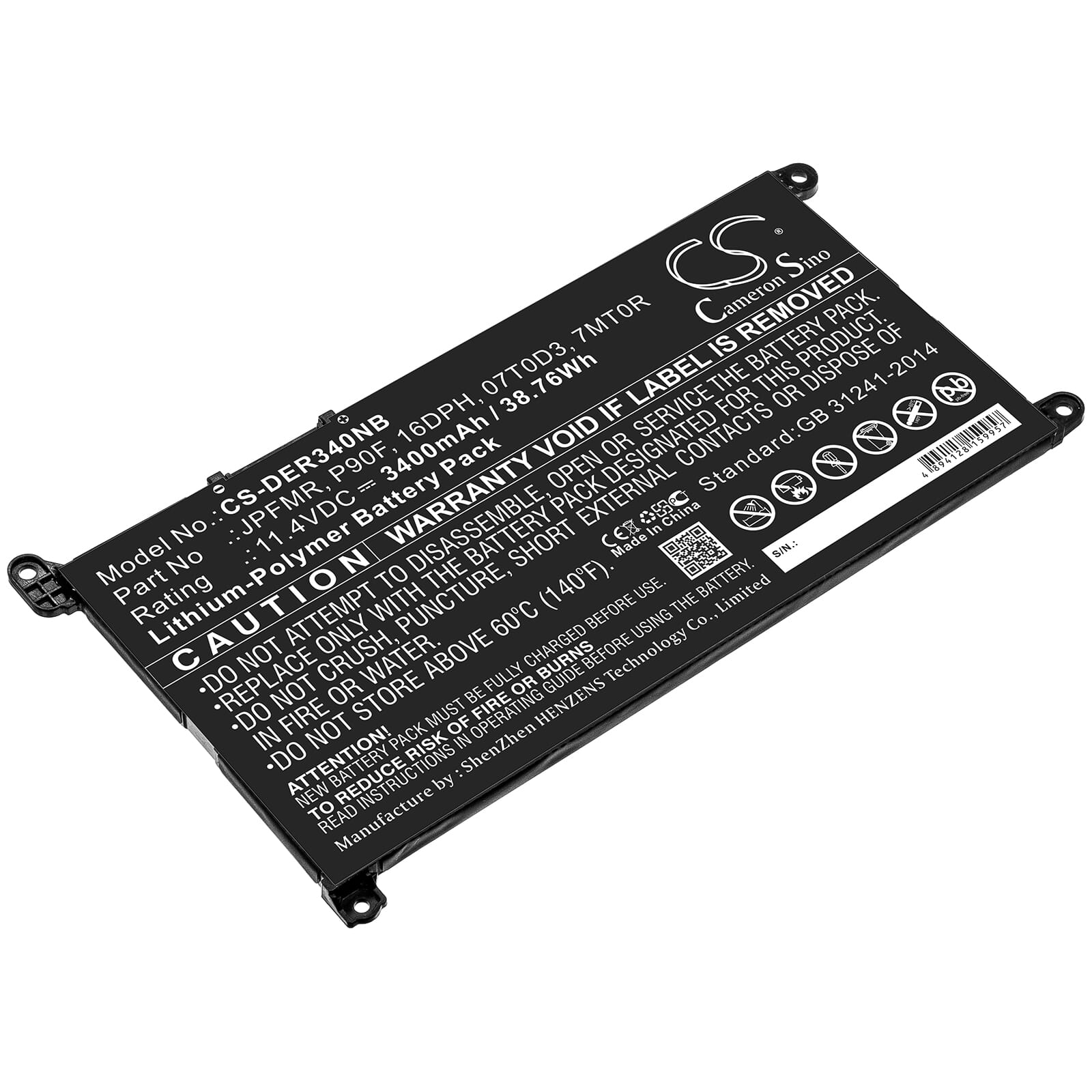 Laptop Akku 3400mAh
