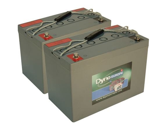 Dyno Gel Akku 12V 105Ah Ersatzset (Excl. Kabel)