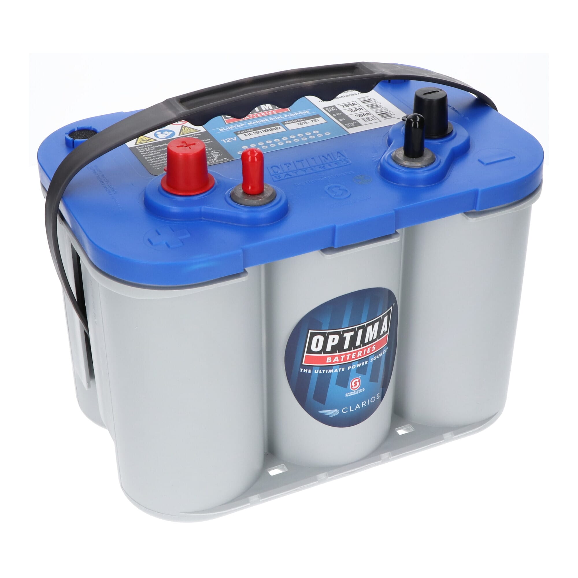 Optima Blue Top Akku55Ah DC-4.2L