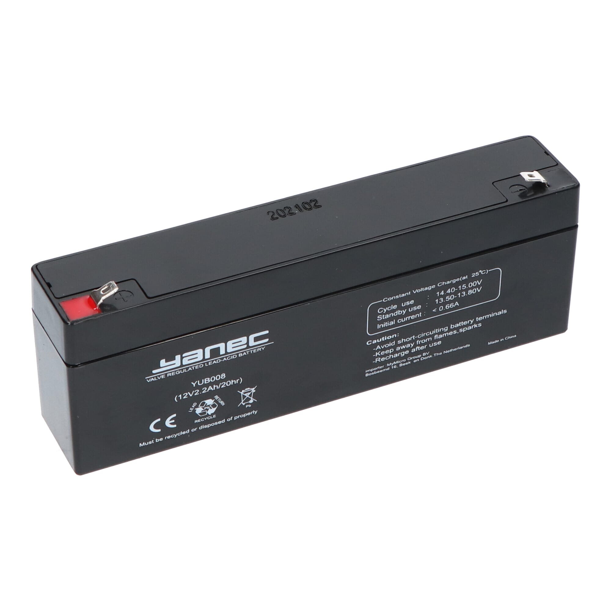 Yanec Bleiakku 12V 2.2Ah