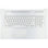 HP Laptop Tastatur Azerty BE + Top Cover - Silber
