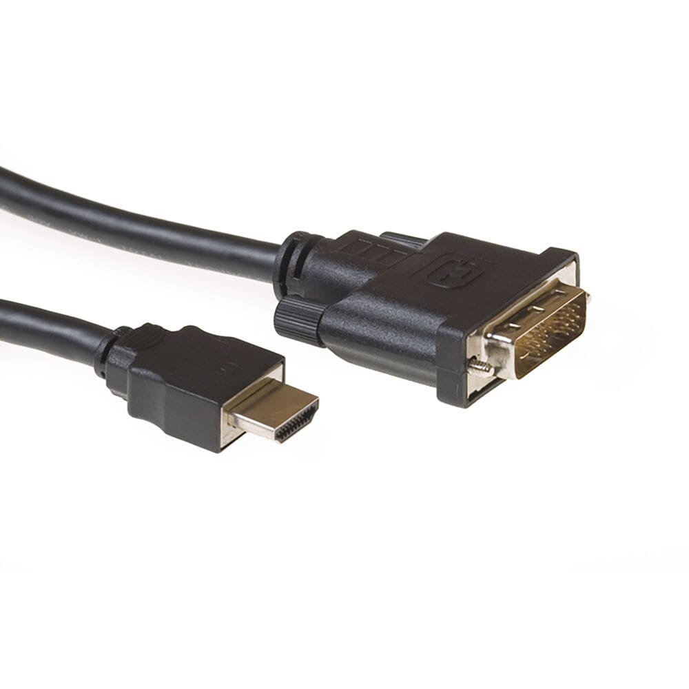 ACT 2 Meter HDMI auf DVI-D Adapterkabel