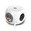ACT Vierkantsteckdose (PDU) mit 3 Steckdosen Typ F 1,5m