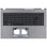 Acer Laptop Tastatur Qwerty US + obere Abdeckung - Grau