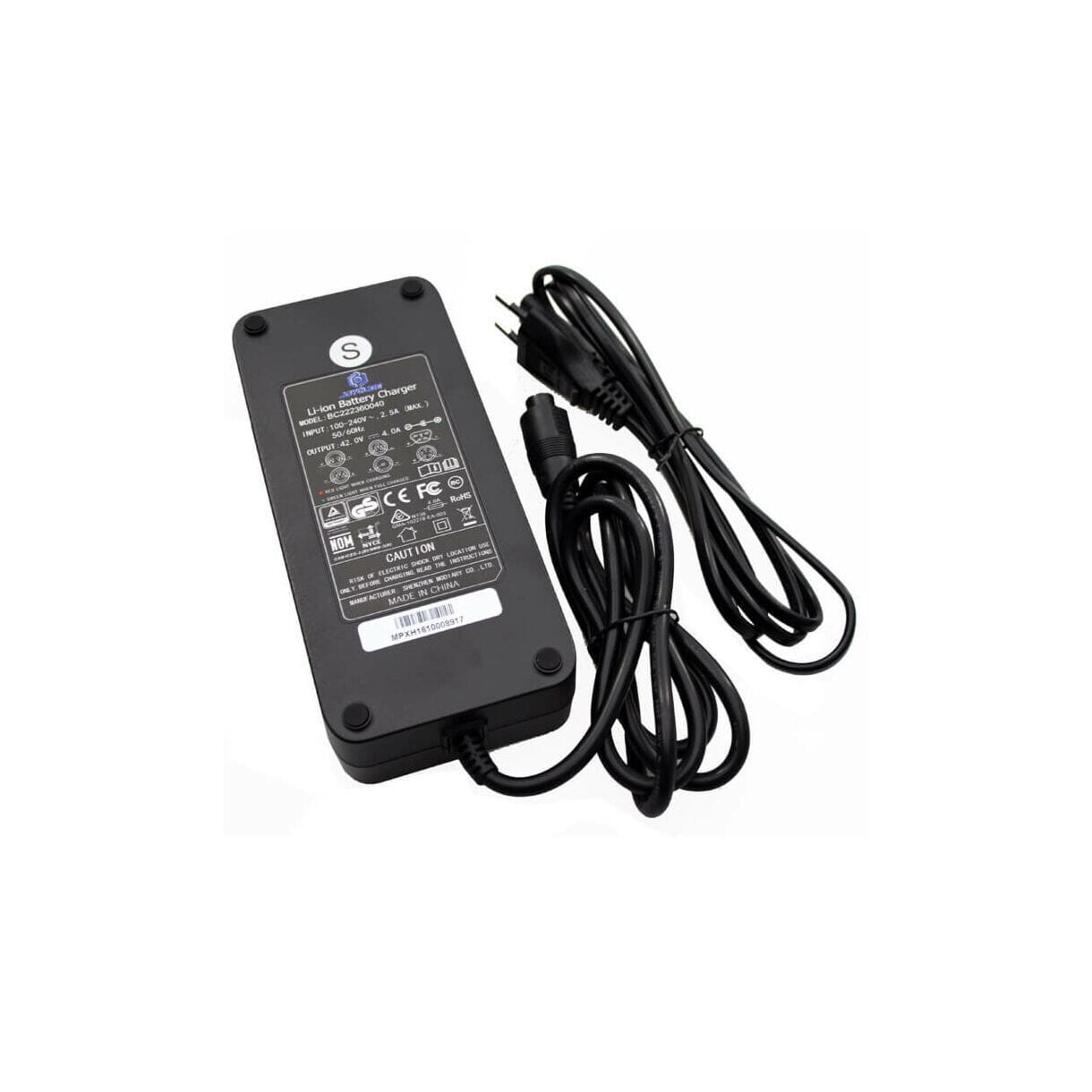 Cortina Ecomo Schnellladegerät 42V 4A 5-pole