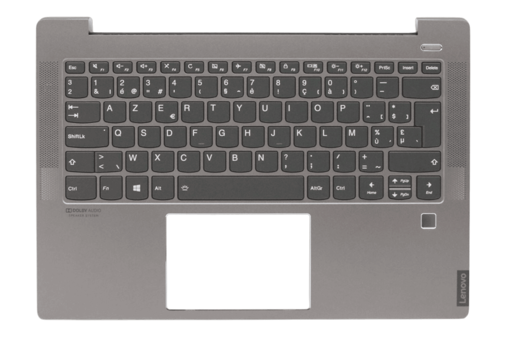 Lenovo Laptop Toetsenbord Azerty BE + Top Cover, Backlit, FP