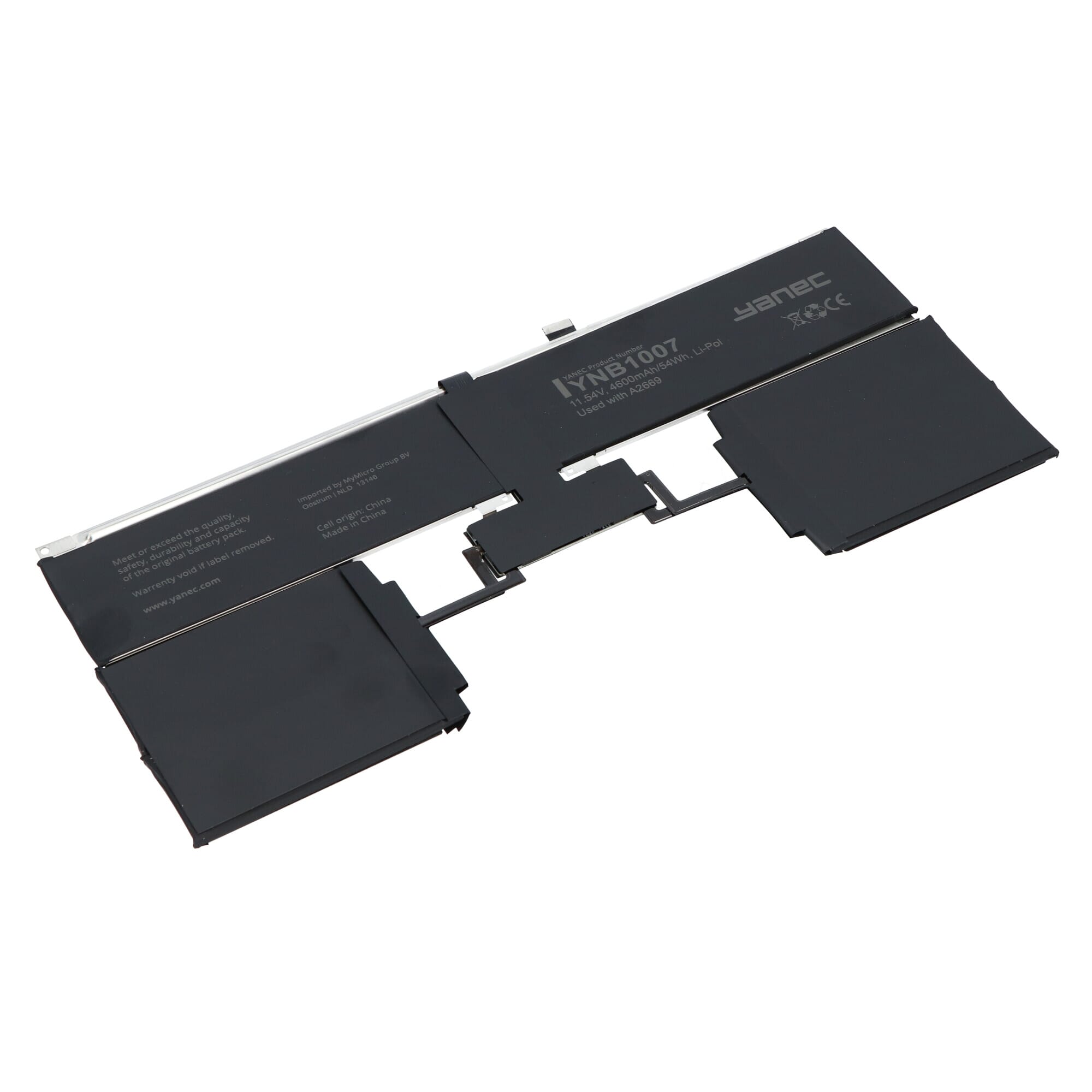 Yanec Macbook Akku 4600mAh